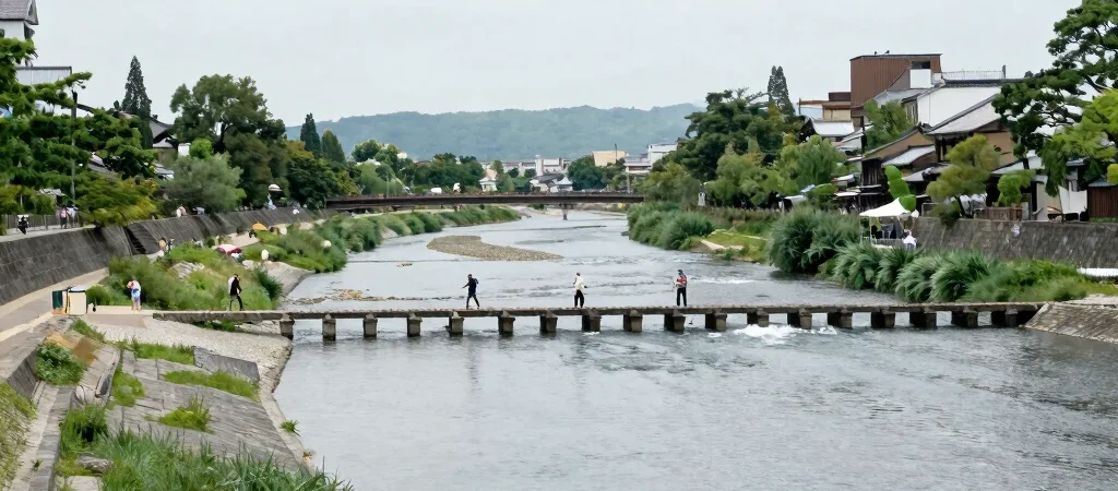 Kyoto Is Quieter Beside the Kamo